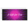 Spirit Circles gift certificate template