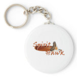 Spirit Hawk Keychain