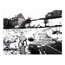 spirit in absolute dismemberment post cards