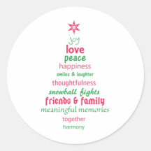 Spirit of Christmas Stickers