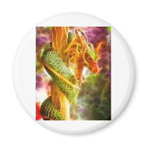 Spirit of the Dragon Fridge Magnets