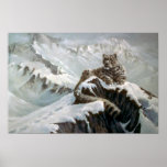 Spirit of the mountains, Snow Leopard Print