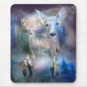 Spirit Of The White Deer Mousepad