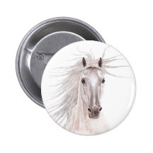 Spirit of the Wind Horse -vintage- Buttons