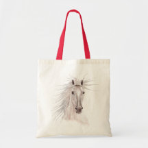 Spirit of the Wind Horse -vintage- Tote Bag