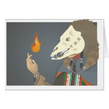 Spirit summon greeting card
