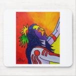 Spirit Warrior by Piliero Mouse Pads