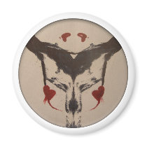 Spirit Wolf Magnets