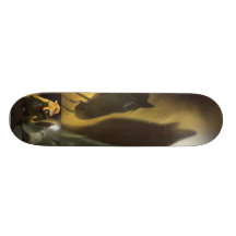 spirit wolves skateboard