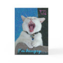 Spirit yawn Valentine Card - Customized