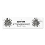spiritual advancement bumper stickers