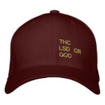SPIRITUAL AND DRUGS embroidered hats