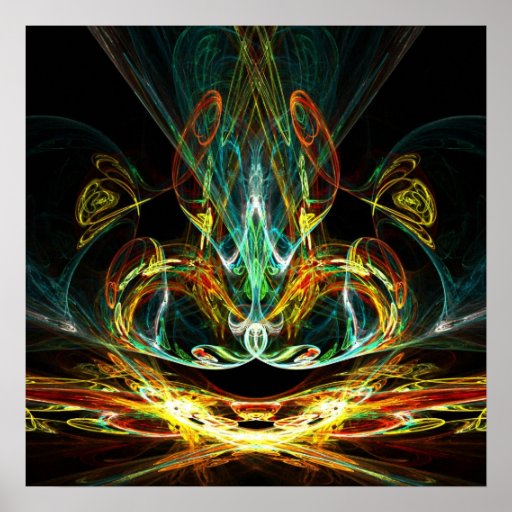 Spiritual lamp - Poster