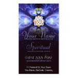 Spiritual Light Fractal w/ Logo Business Card