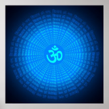Spiritual Om Poster