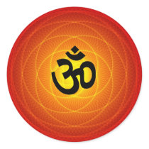 Spiritual Om Stickers