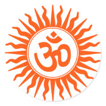 Spiritual Om Stickers