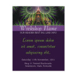 Spiritual Temple Fractal Art Flyer