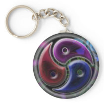 Spiritual Triskele Keychain
