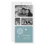 Spirograph Christmas Photo Card photo cards