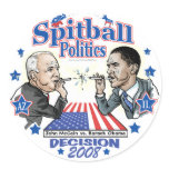 Spitball Politics 2008 stickers
