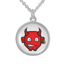 Spiteful red devil necklaces