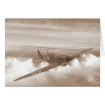 Spitfire Heading Home Cards