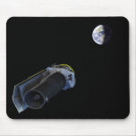 Spitzer points its high-gain antenna mouse pads