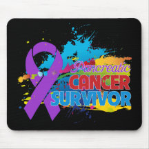 Splash of Colour - Pancreatic Cancer Survivor Mouse Mats