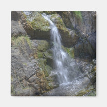 Splashy Waterfall Fridge Magnet