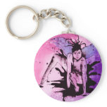 Splat Ink Fairy Key Chain keychains