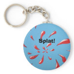 "Splat!" Keychain