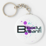 splat logo key chain