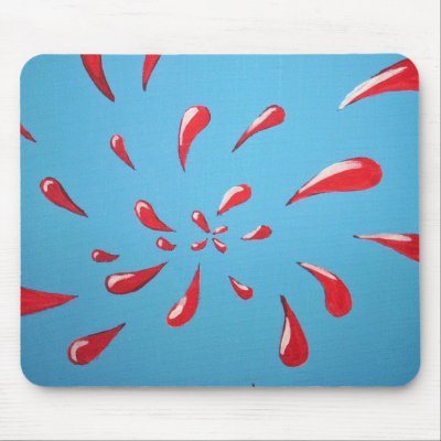 Splat! Mousepad by kghill