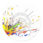 Splat stickers