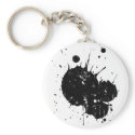 splatter keychains