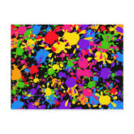 Splatter Wallpaper postcards