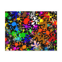 Splatter Wallpaper Post Cards