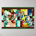 Splattered amnion posters