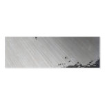Splattered Urban Brushed Steel business cards