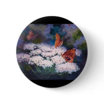 Splendour In The Meadow Butterfly Button