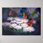 Splendour In the Meadow Butterfly Poster posters