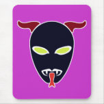 Split Tongue Demon Mouse Pads