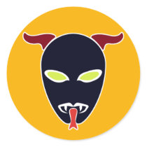 Split Tongue Demon Sticker