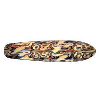 Split Wood Skateboard Deck