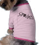 spoiled dog pet clothes