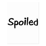 Spoiled Postcard