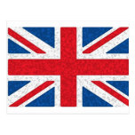 Sponge Union Jack Post Card