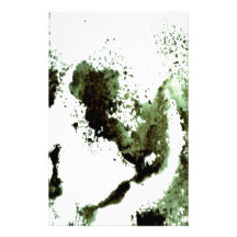 sponging ink stationery design