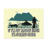 Spoof cougar hunter postcards